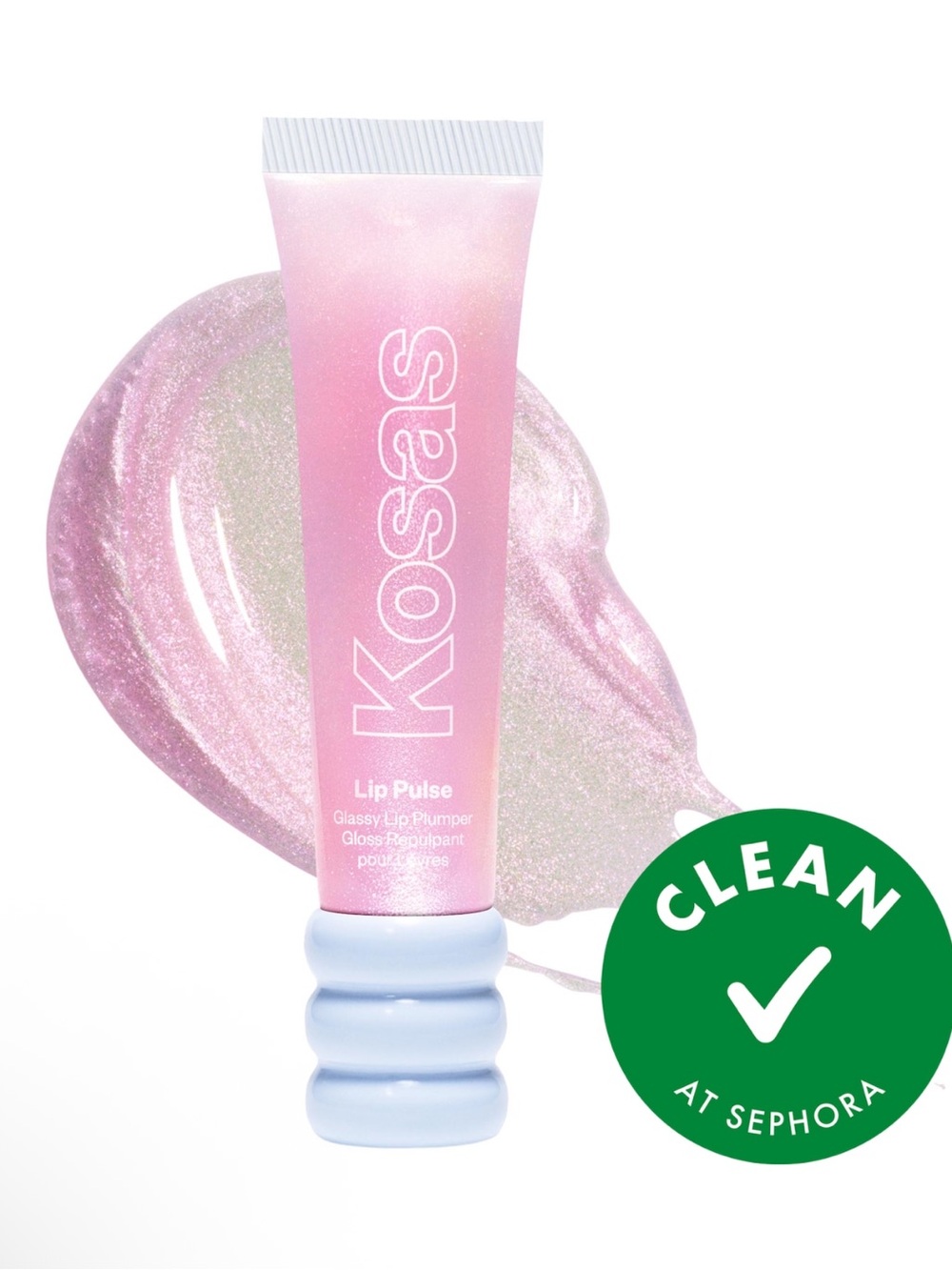 Kosas Lip Pulse Glassy Lip Plumper – Aura Flare